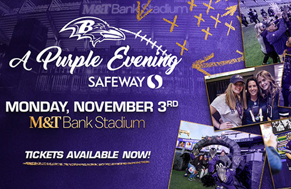 More Info for A Purple Evening, Presented by Safeway Returns to M&T Bank Stadium